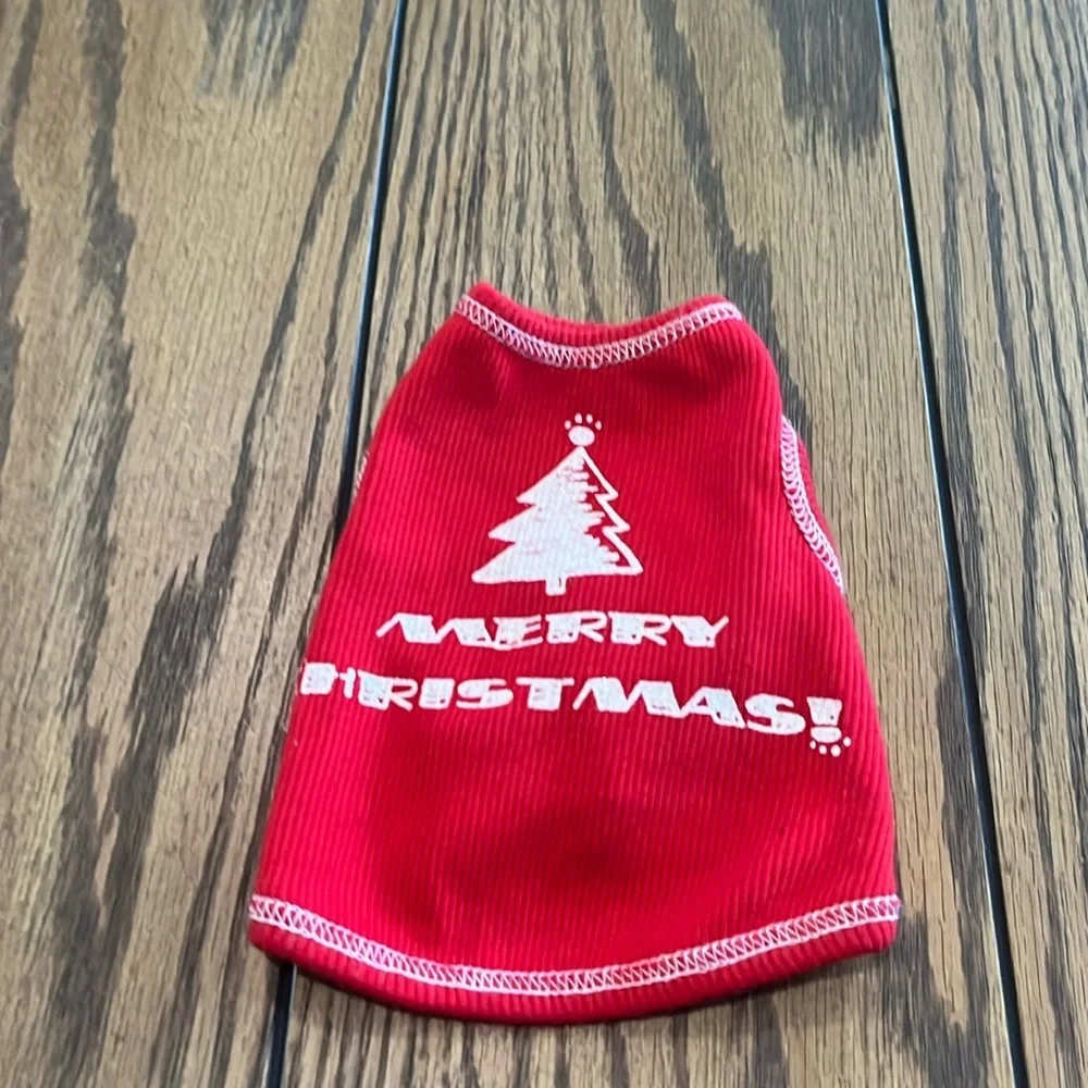 Merry Christmas XXS tank top for your furry baby🎁❤️